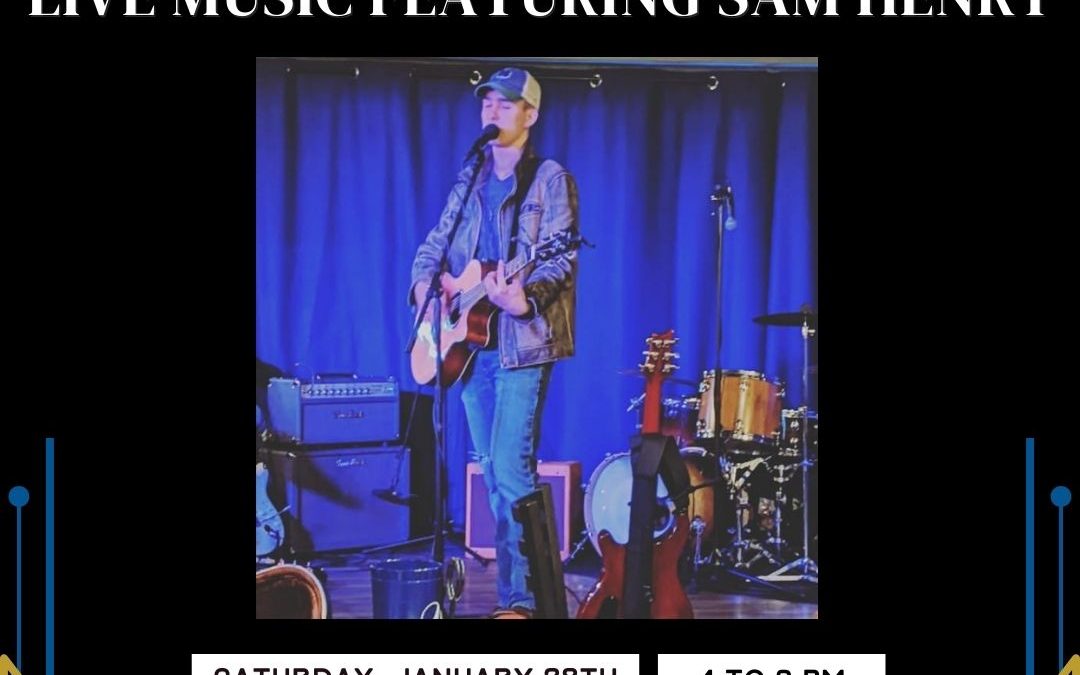 Live Music Featuring Sam Henry at Potter Wines