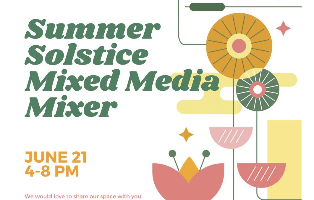 Summer Solstice Mixed Media Mixer
