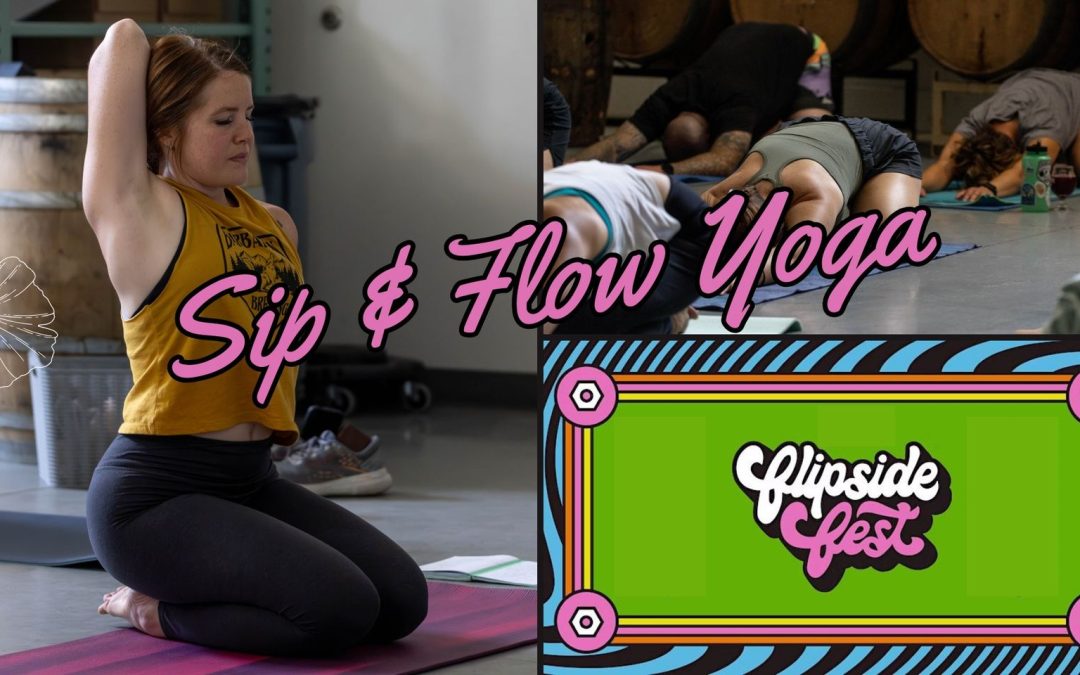 Flipside Sip & Flow Yoga