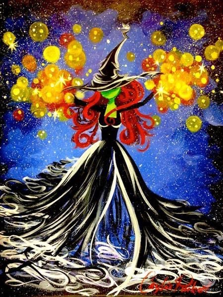 Witches Paint Party at Potter Wines