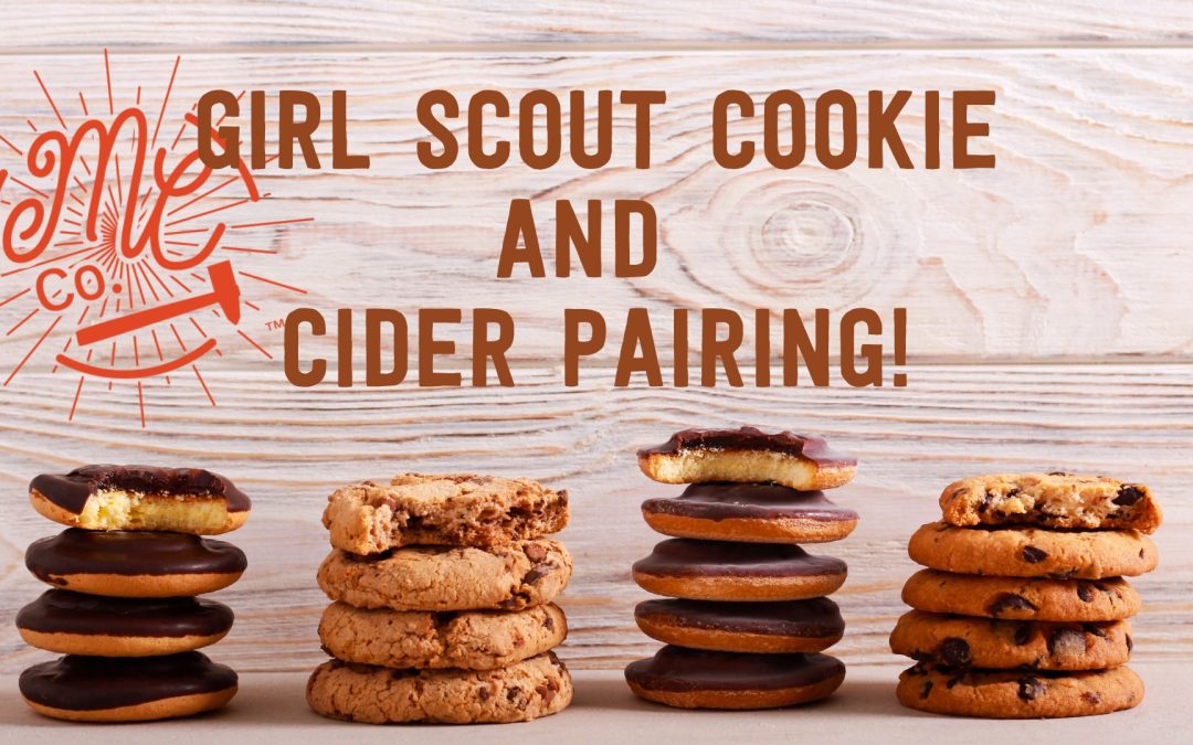 Girl Scout Cookie and Cider Pairing March 13th @ Garden City