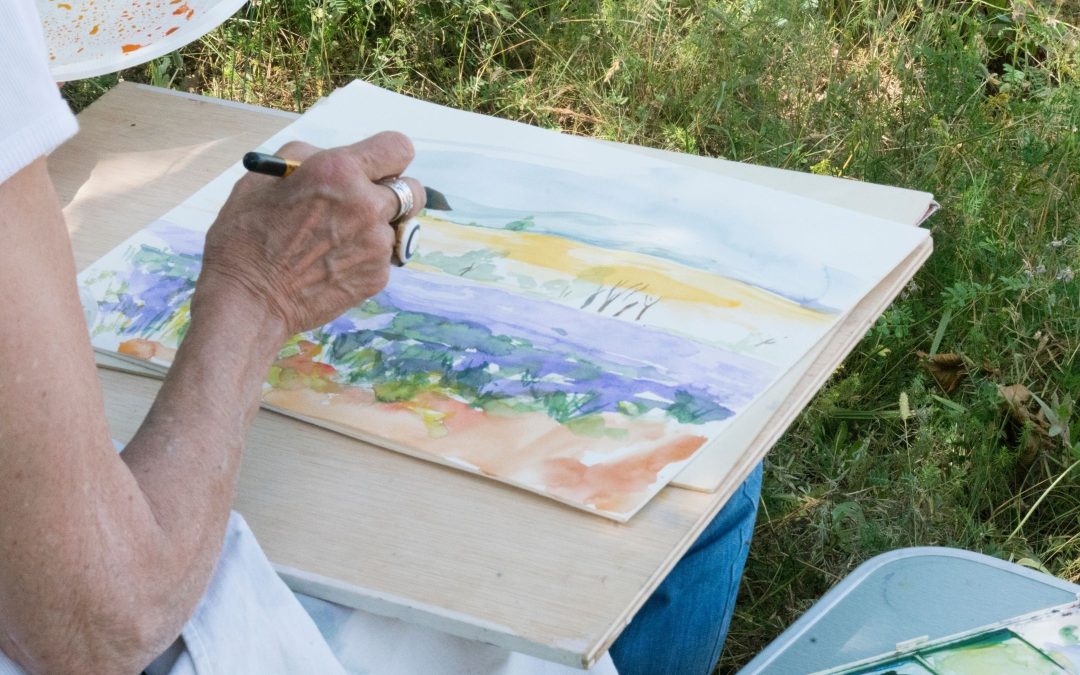 Plein Air Painters and Music on the Greenbelt